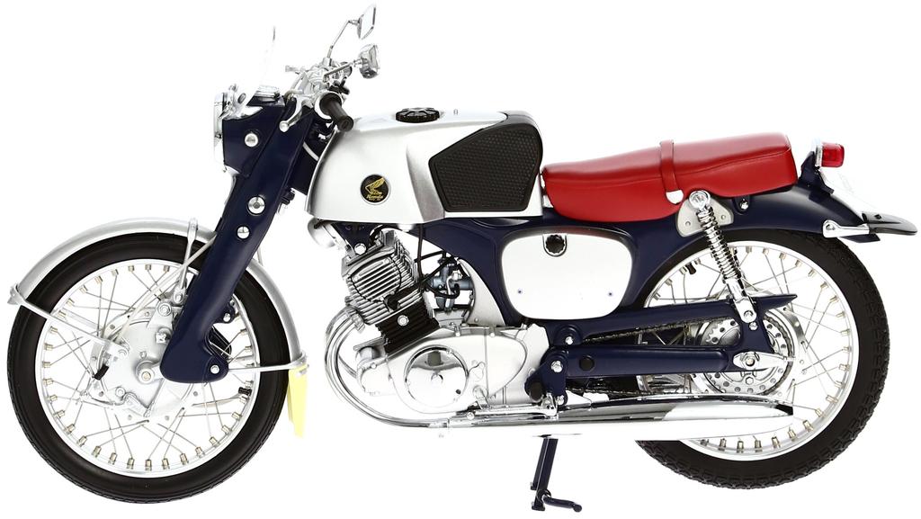 Ebro Honda CB92 Синий Литой Металл Готовое Изделие (1/10 10022)