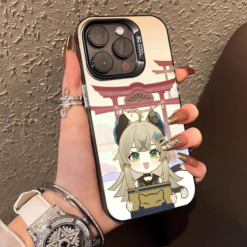 Game GI Kirara Mobile Phone Case for iPhone 17 16 15 14 13 12 11 X XR XS 8 7 Air Pro Max Plus Translucent Colorful Cover Cover