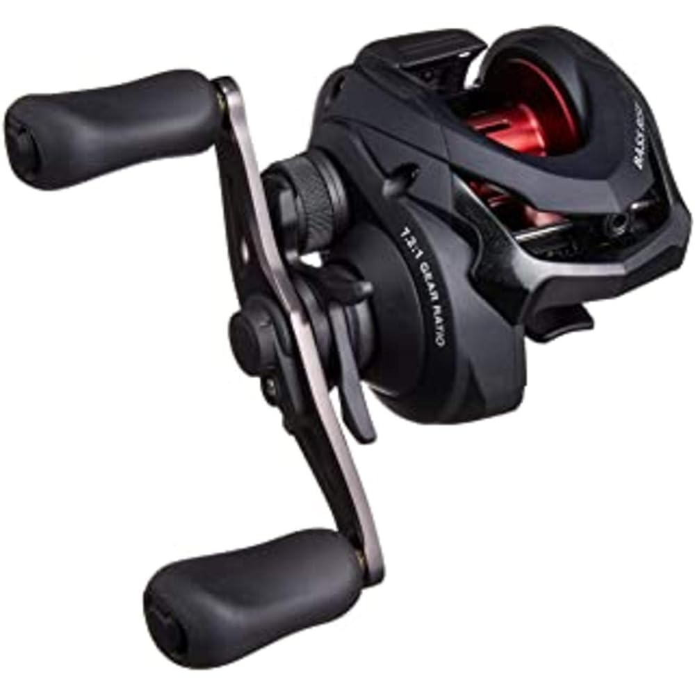 Кастинговая мультипликаторная катушка Shimano Dual Axis 18 Bass Rise Удобная для начинающих