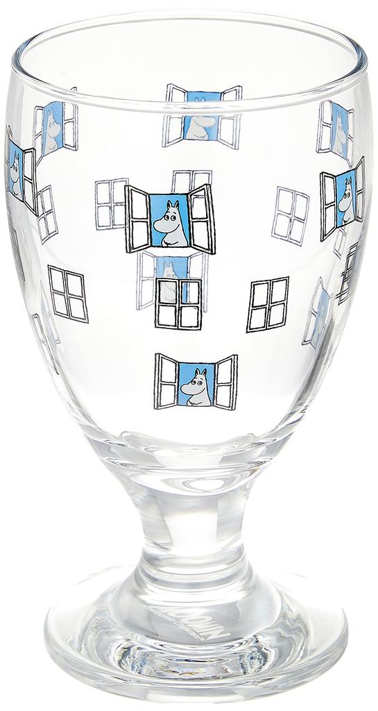 Takasaka International Japan MOOMIN Juice Glass Simple Moomin Clear MM-G013