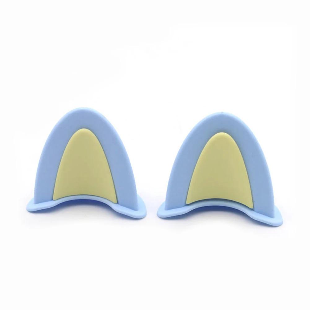 2Pcs Cute Cat Ears Helmet Decoration Motorcycle Electric Stickers Decor Multicolor Motorcycle Helmets Accessories Universal