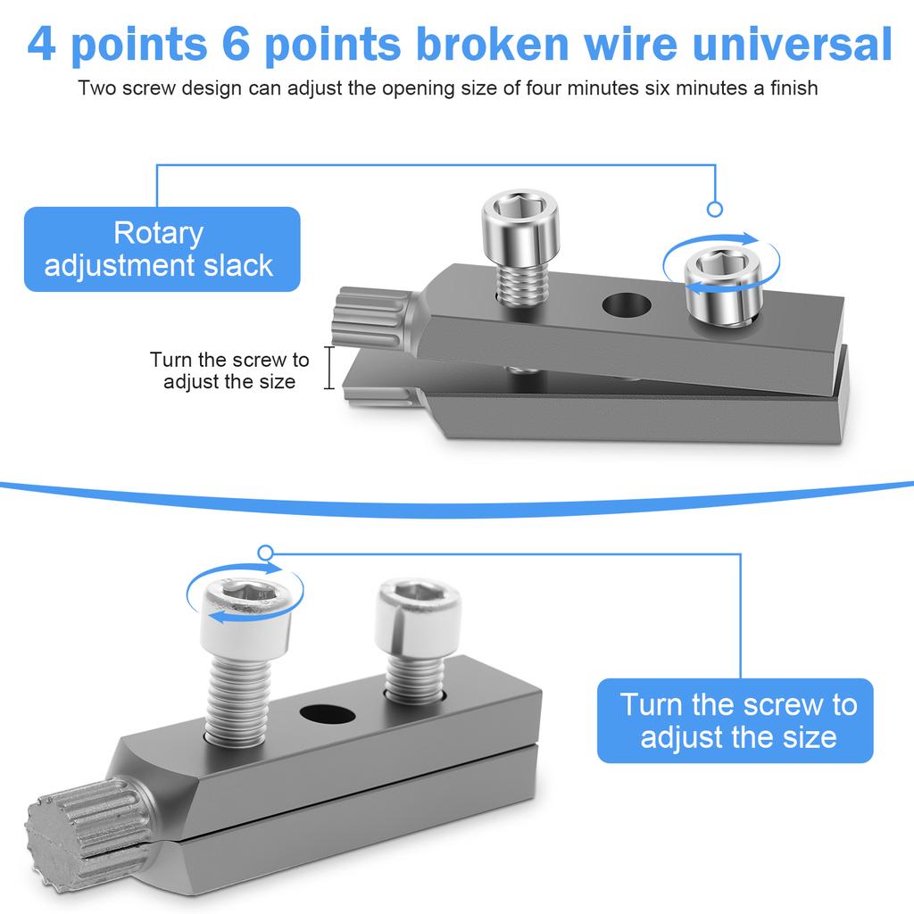 1 шт./2 шт. Экстрактор сорванных винтов Металлический экстрактор сломанных труб Инструмент Практичный экстрактор поврежденных винтов Легкий экстрактор болтов