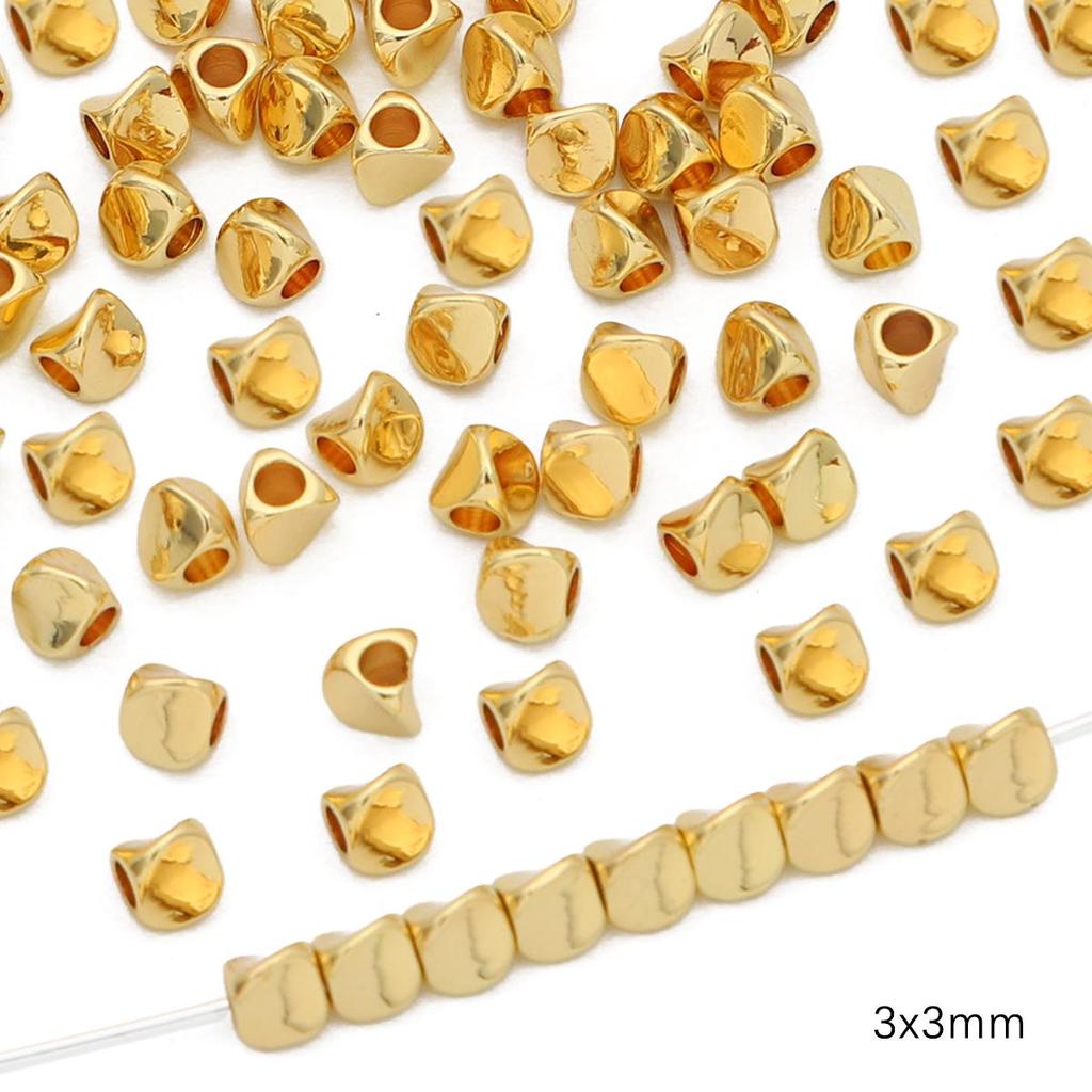 10 шт. медные бусины-разделители, подвески для изготовления ожерелья, браслета, ювелирных изделий своими руками