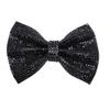Rhinestone Bow Iron Patch Delicate Retro Bow Decor for Clothing Bag Jacket Shoes Black