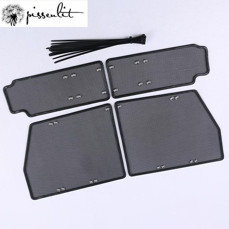Accessories for NIssan Patrol Armada Y6 2016 2017 2018 2019 Grille Insect Screening Mesh Front Grille Net 4PCS