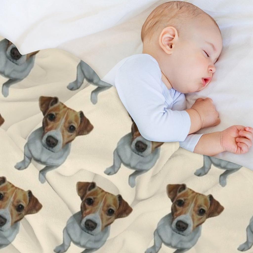 Скай джек-рассел-терьер Плед Многоцелевой Волосатый Кровать Модные пледы и накидки Пледы