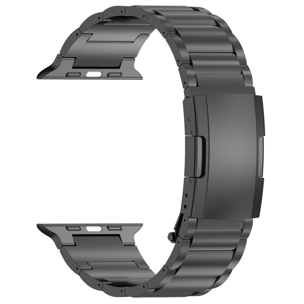 High Quality Sports Titanium Strap with Turtle Back Buckle Design, Suitable for Apple Watch 6/7/8/9/11/SE/ Ultra 49mm