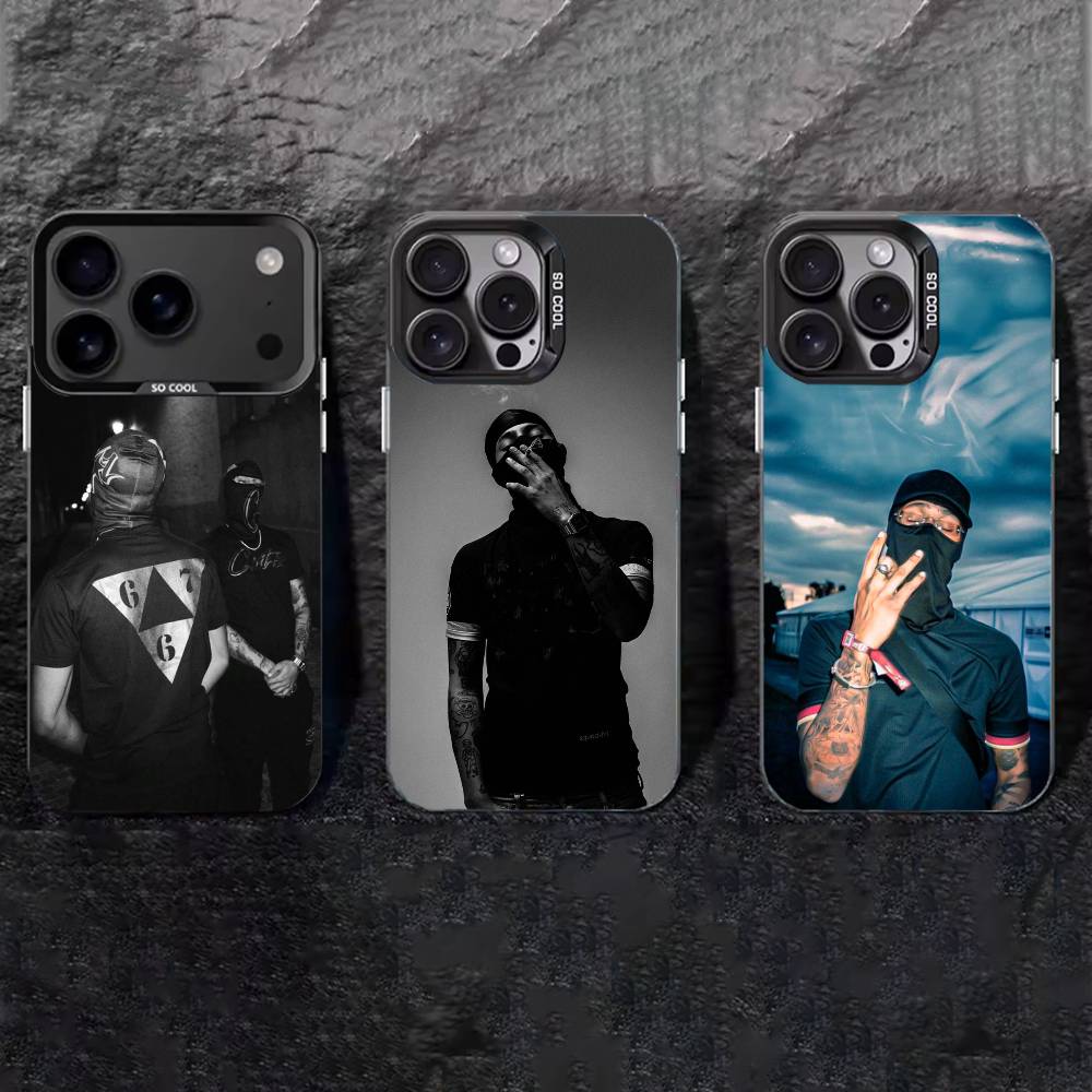 667 F-Freeze Corleone Rapper Phone Case For iPhone 17,16,15,14,13,12,11 Plus,Pro Max,XS,Colored silver phone case