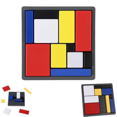 Игра-головоломка для детей и взрослых, 88 заданий, 4 уровня сложности, портативная развивающая игра для мышления,