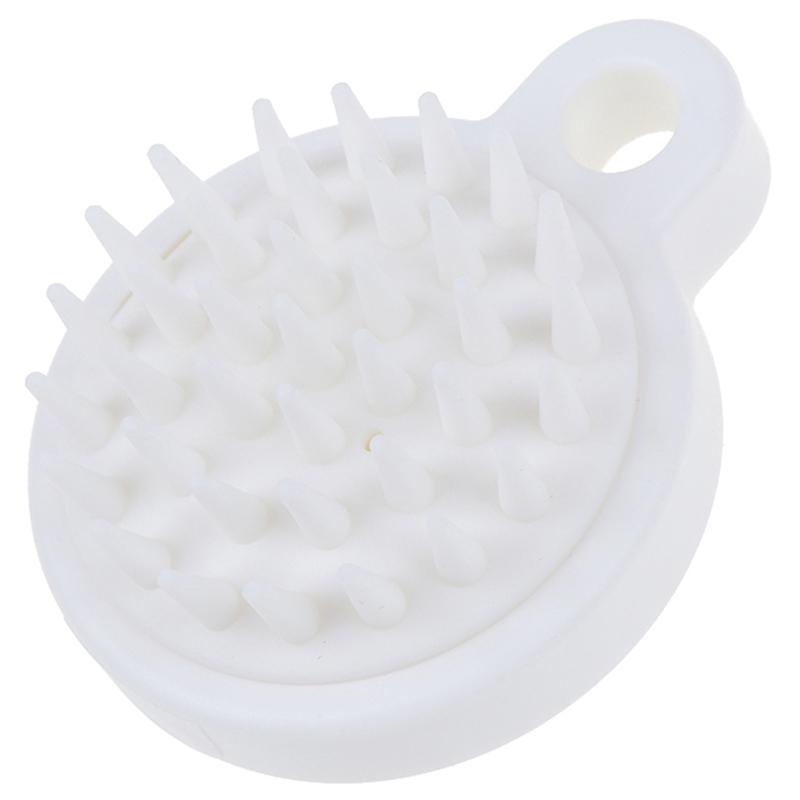 Silicone Head Body Shampoo Scalp Massage Brush Comb Hair Washing Comb Bath Tool