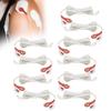 10pcs / bag 2.35mm 1.5m 2?In?1 Button Type Electrode Lead Wires Cable for TENS Unit Physiotherapy Machine