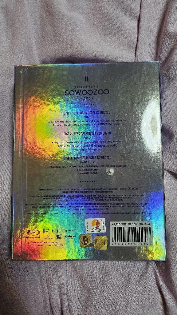 [ИСПОЛЬЗОВАННЫЙ] BTS 2021 Soju Blu-ray Kook Jungkook Jimin Jin
