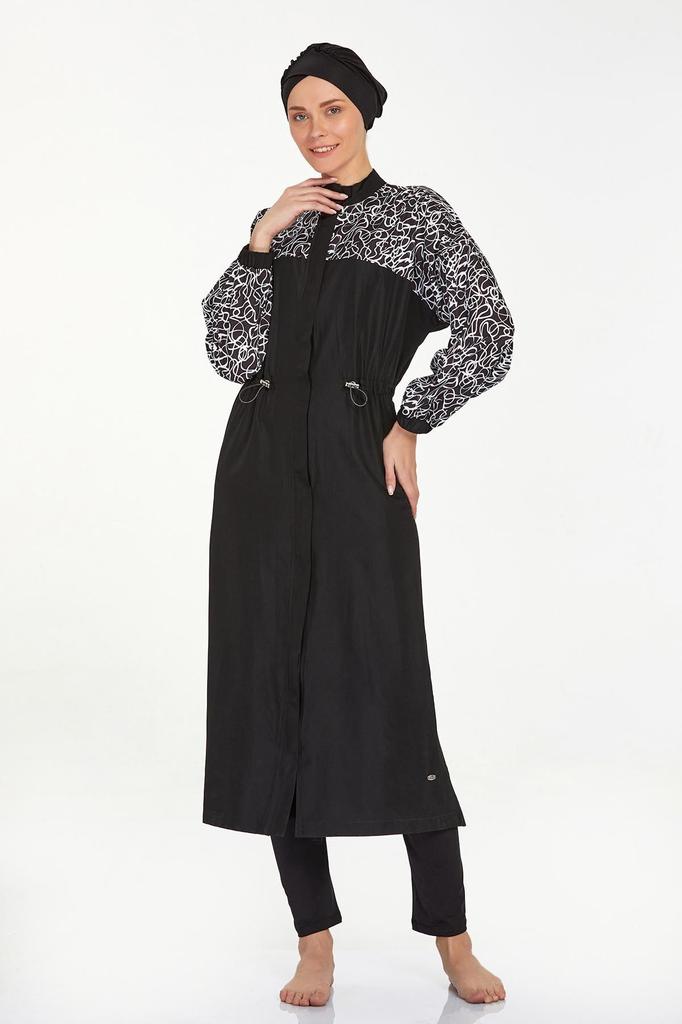 Женский Мусульманский Скромный Исламский Полный Чехол Буркини Пляжный Купальный Костюм Купальники Хиджаб Пляжная Одежда Купальник 