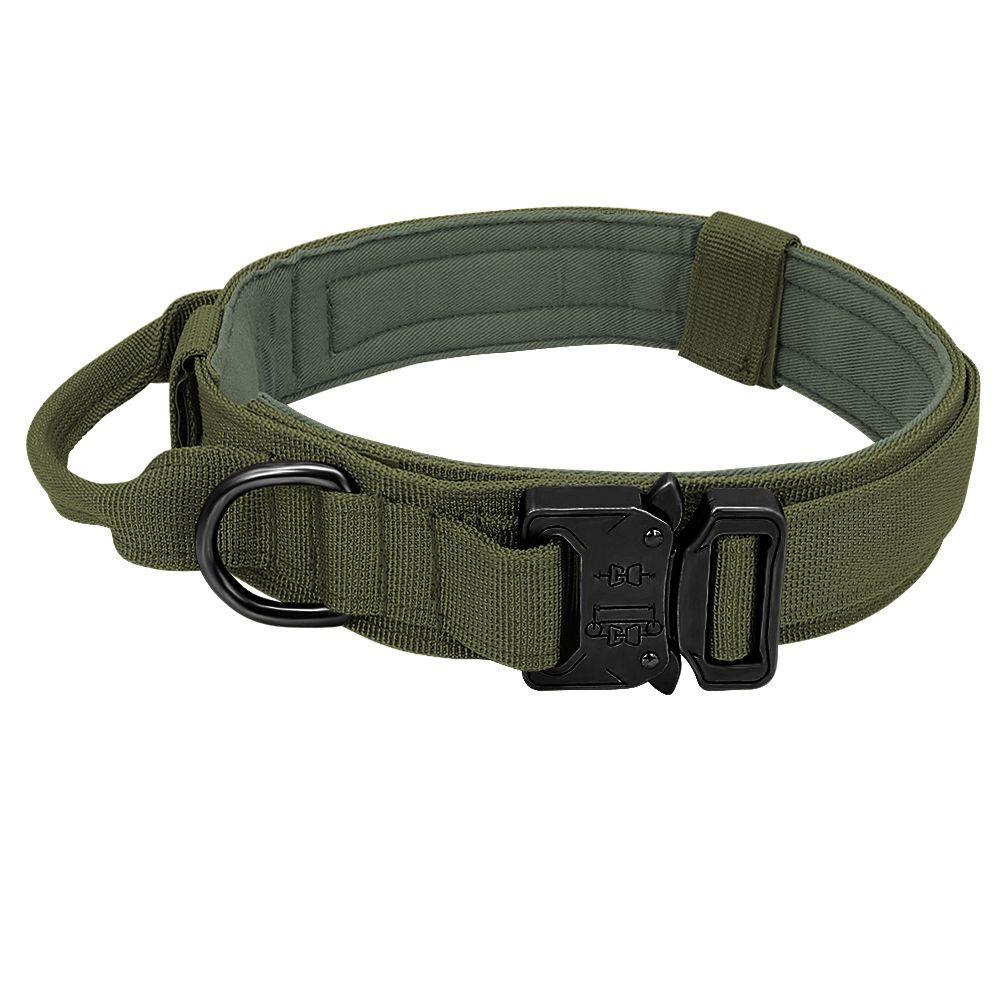 with Buckle Large Dog Collar Dog Supplies Tactical Dog Collar Military Dog Collar Pet Accessories