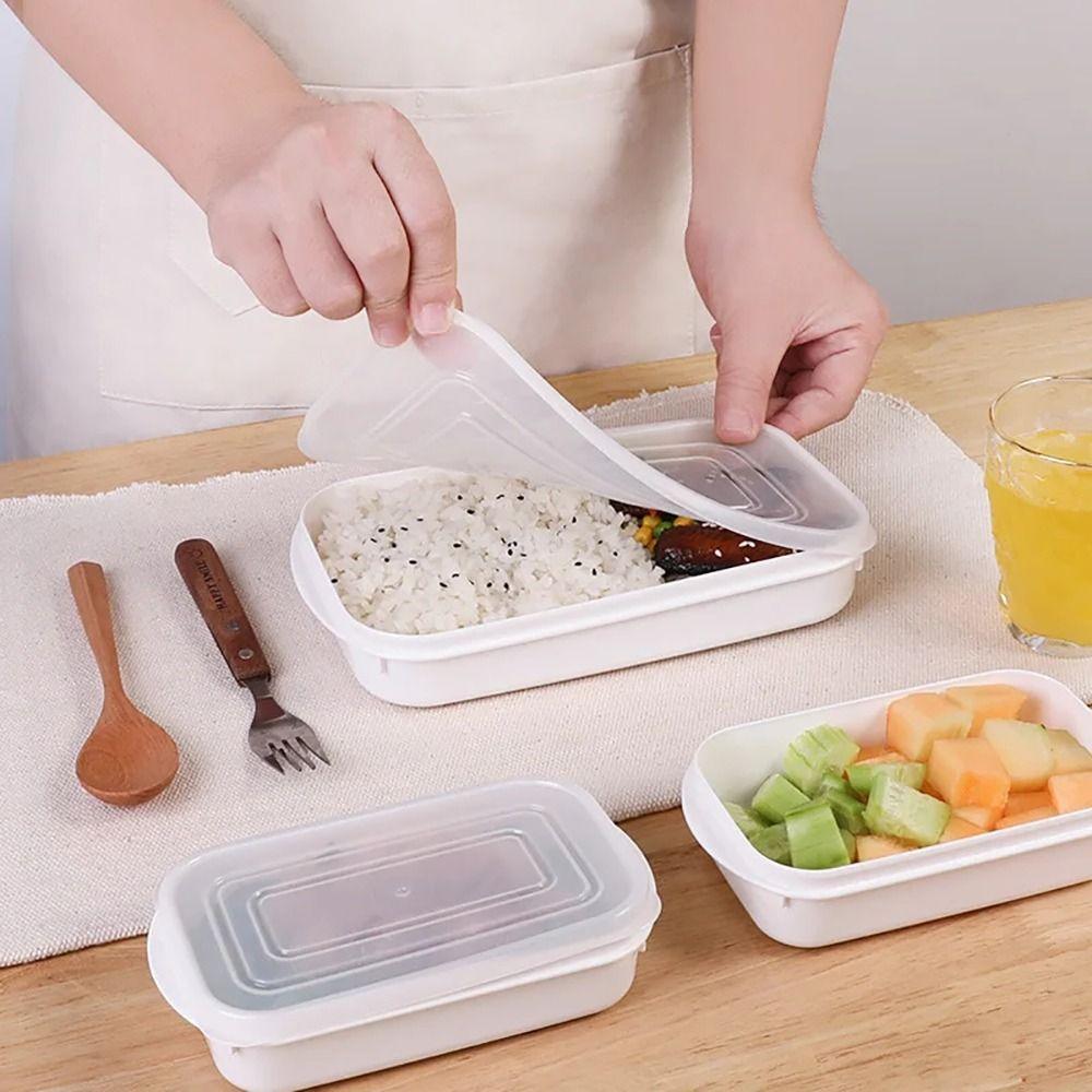 Sealed Fridge Food Storage Box 350ML/700ML/800ML/1600ML Fresh Divided Organizer  for Food Sorting