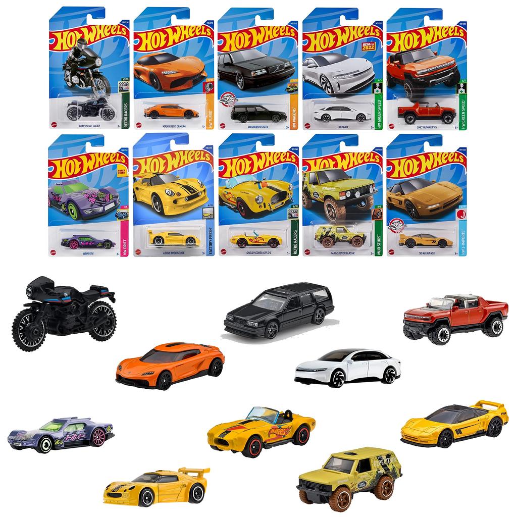Hot Wheels Basic Car N Assortment мини-машины, проданные в годах и [36 коробок] [3 вверху] 98HN-C4982 1/64