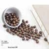 Golden Sandalwood 8MM Loose Beads for Handmade DIY Buddhist Prayer Bracelets - 108 Accessories