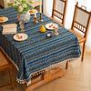 Anti-slip Bohemian Tablecloth Nordic Style Table Cover Practical Table Protecter  Living Room