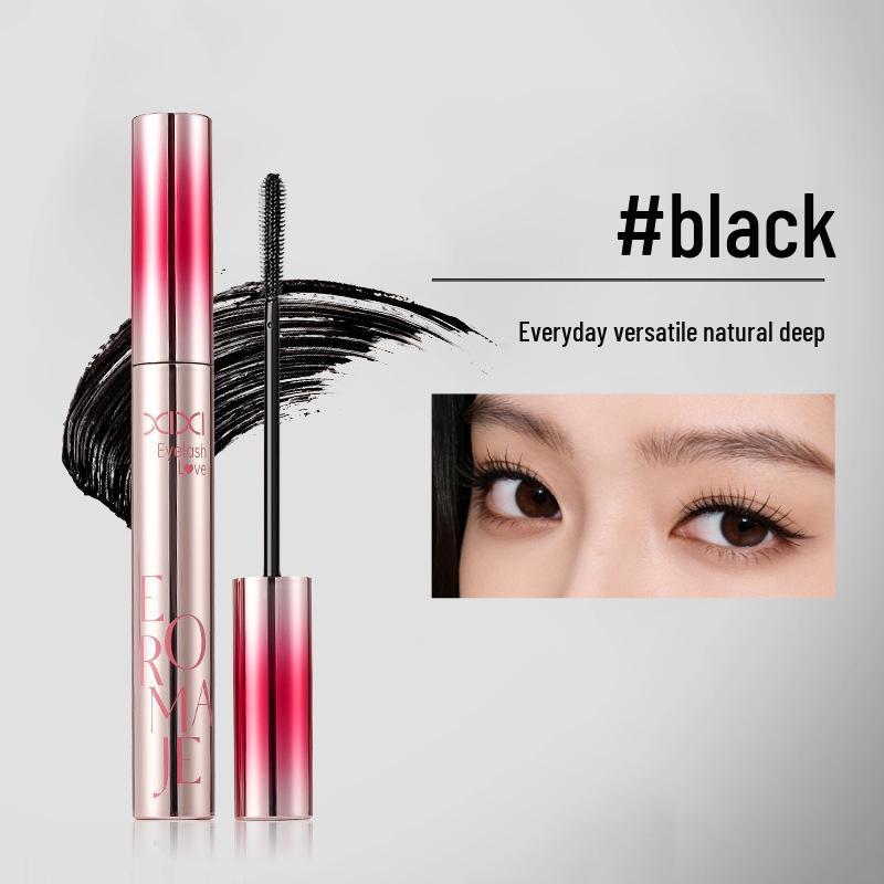 Тушь для ресниц Xixi Light Wing Fixing Curl – Естественная длина, Густой изгиб, Водостойкая, Устойчивая к поту, Не размазывающаяся.