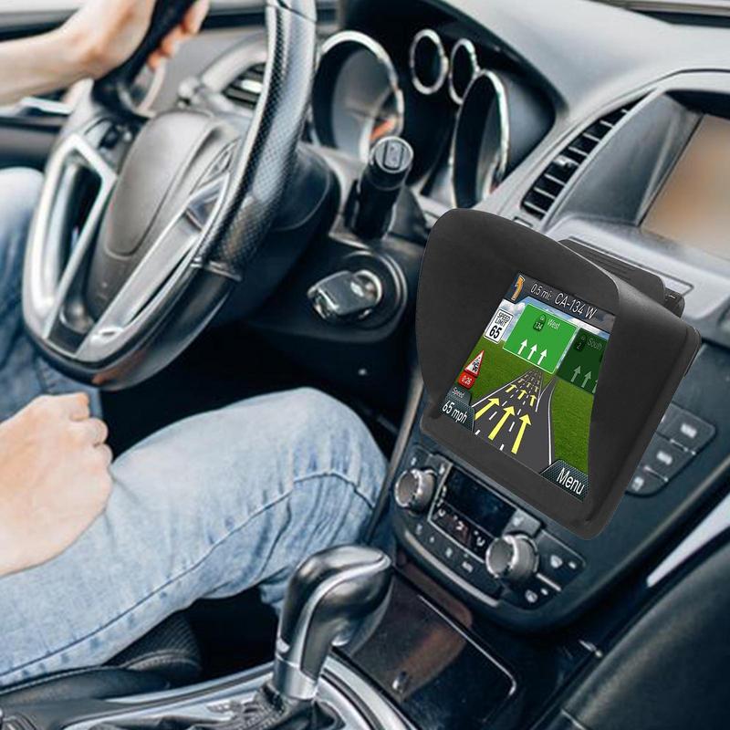 Солнцезащитный козырек для GPS, защита от солнца и УФ-лучей, антибликовый, универсальный солнцезащитный козырек для GPS-навигатора 6 и 7 дюймов