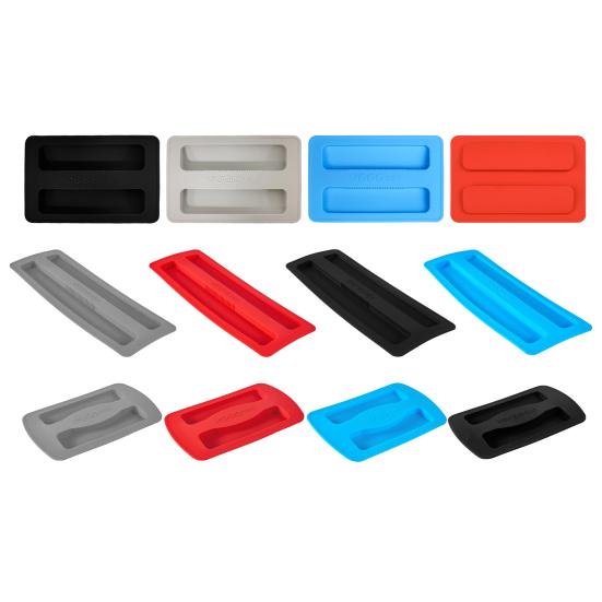 2 шт. силиконовые чехлы для тостеров. Крышка машины для хлеба. Моющаяся крышка. Чехлы для кухонной техники для тостеров на 2 ломтика. Защита от пыли. Простота в обращении.