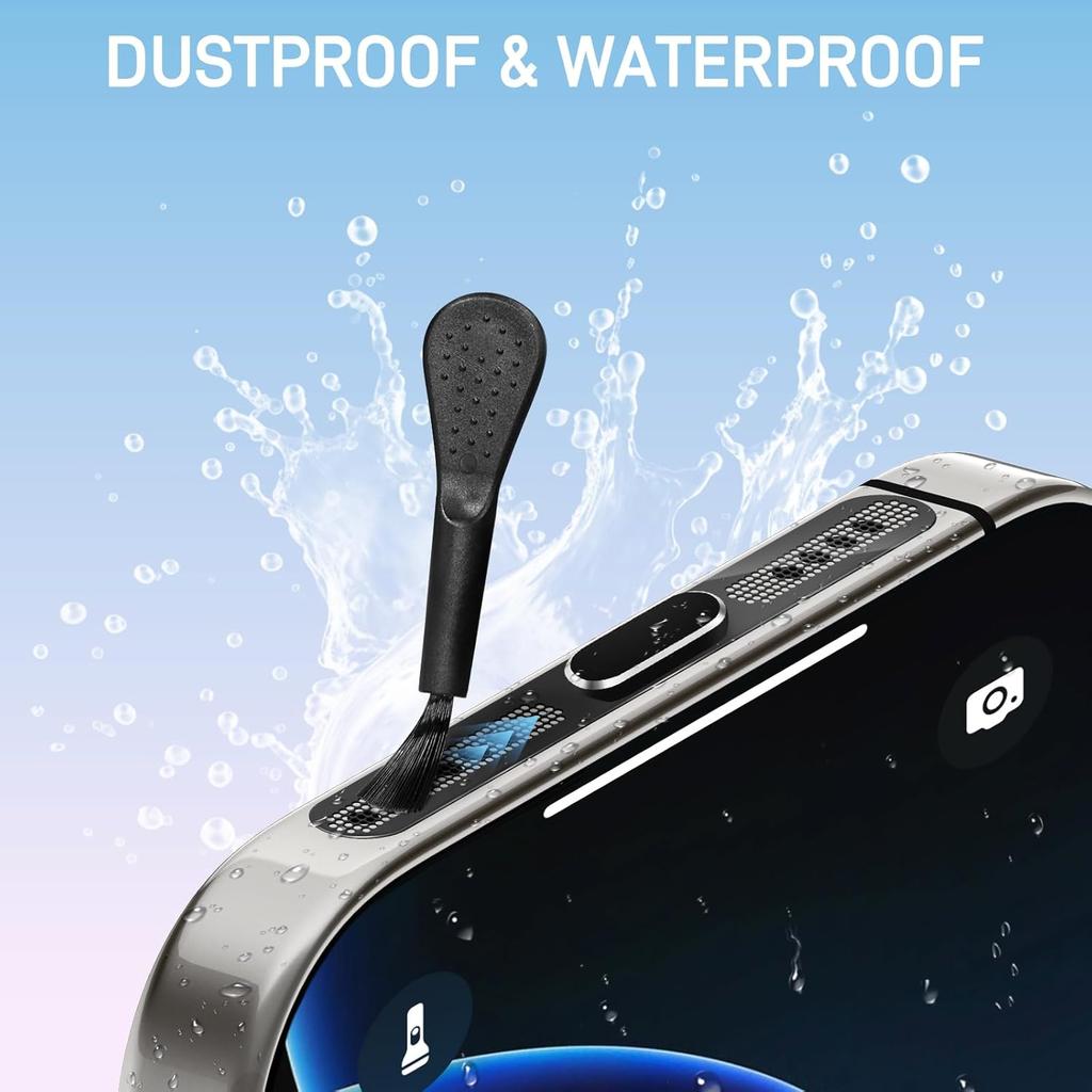 Для iPhone 17 Pro Max 17Air Динамик мобильного телефона Сетчатая крышка от пыли Защитная заглушка для порта зарядки USB Type C Набор для чистки