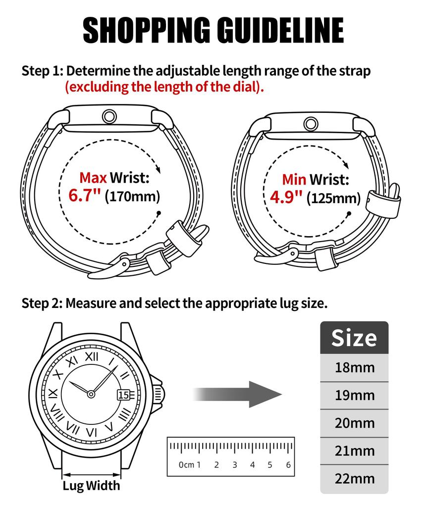 BINLUN Нейлоновый силиконовый ремешок для часов с быстросъемным механизмом, гибридный ремешок для часов из канвы и резины для мужчин и ремешок с 9 пряжками, 18 мм, 19 мм, 20 мм, 21 мм, 22 мм,