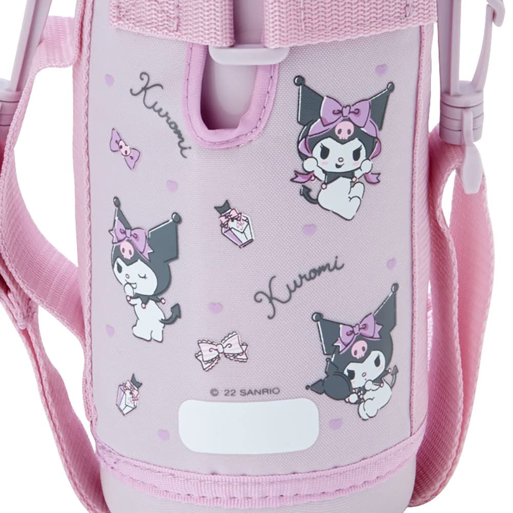 Бутылка для воды Sanrio объемом 620 мл с чашкой или средней емкостью 670 мл с крышкой из нержавеющей стали, подходит как для термического, так и для холодного хранения 744671 Детская
