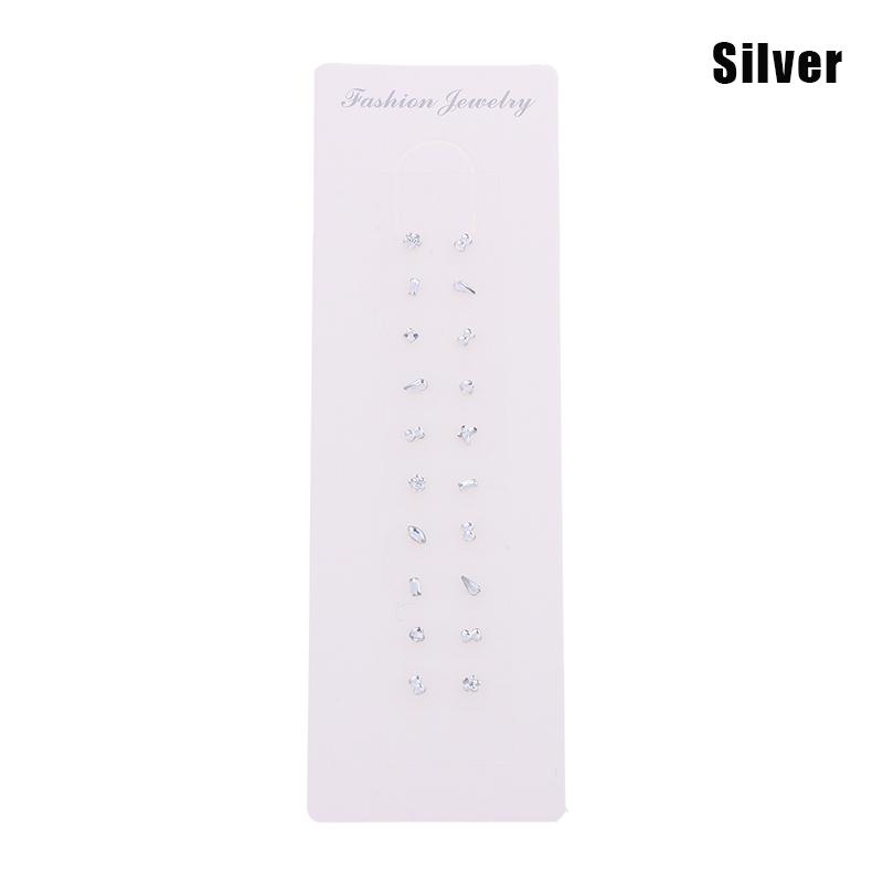 20 шт. Иглоукалывание ушными семенами, Аурикулярные цветные бриллианты, Одноразовые ушные наклейки, Массажная терапия, Игольчатый пластырь для массажа ушей