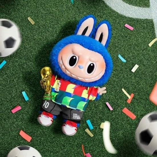 MONSTERS FIFA SERIES - Плюшевая игрушка labubu Поймай Выиграй. кукла мягкая виниловая фигурка брелок слепой подарок поддержка активность официальный продукт.