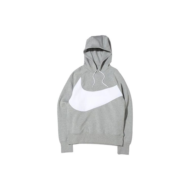 Nike Спортивная толстовка с капюшоном Swoosh Темно-серый меланж DD8223-063