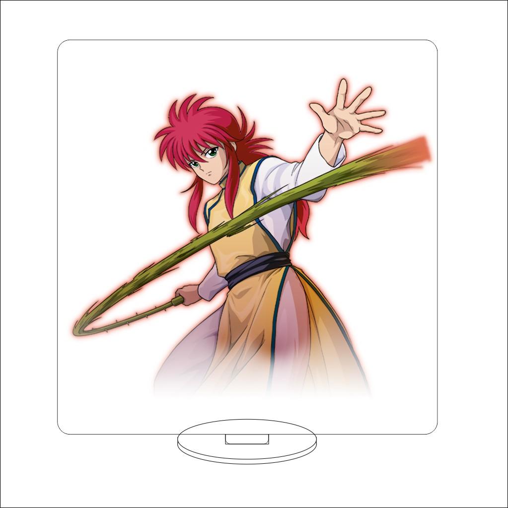 16 см Аниме YuYu Hakusho Косплей Акриловая подставка-фигурка Мукуро/Рэйзэн/Ёми/Хиэй Подарок на Хэллоуин