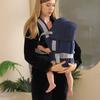 Многофункциональная большая детская сумка через плечо с дышащим утолщенным ремнем для переноски младенцев и детей.