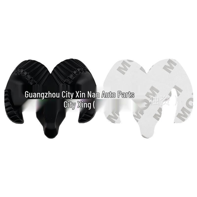 Металлический значок Dodge Journey "Голова барана" - Наклейка на перед и зад