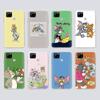 Прозрачный чехол для Samsung A04 A14 A23 M33 M53 Realme 10 9 C35 C55 VIVO X80 Infinix Hot 30 Note 11 Tecno Spark 8P Pro C-45 Том и Джерри