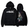 Autumn/Winter Long-Sleeved Loose-Fit Soft Sweatshirt Street Style Jacket Gorillaz Print Unisex Hoodie Men's Top