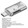OTG Адаптер 2 в 1 Type-C на USB 3.0 Автомобильный видеорегистратор Картридер для карт TF Высокоскоростная передача данных OTG Флеш-накопитель Картридер для карт мобильного телефона для