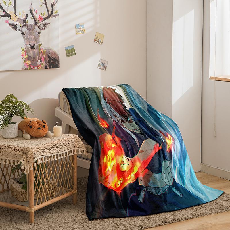 Моя Геройская Серия Фланелевый Плед 3D Печать Плед для Дивана Утолщенный Плед