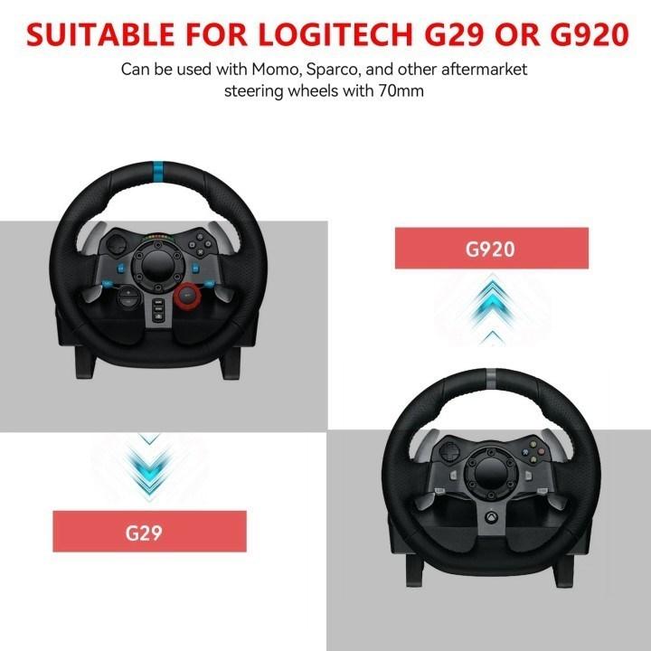 Гоночная игра алюминиевый сплав G920 70MM рулевое колесо адаптер пластина для Logitech G29 G923 модифицированный 13 и 14