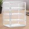 Прозрачная витрина для выпечки, 4-ярусная витрина для десертов, хлебница, акриловый органайзер для хранения, подставка для выпечки, теста, маффинов