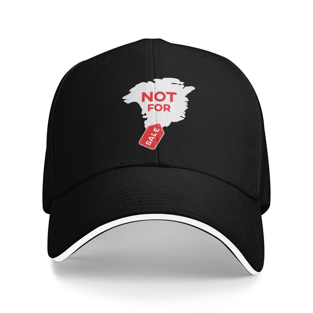 Dänemark Flagge Grönland ist nicht zum Verkauf Übersetzung Grönland Men Women Baseball Caps Dad Hat Headwear Snapback Hat