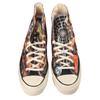 Converse 1970-е Chuck 70 Twisted Resort Chuck Taylor All Star Модный Комфорт Хайтопы Эспадрильи Унисекс Черный и Оранжевый
