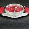VINTAGE REFURBISHED SEIKO 5 AUTOMATIC 6309A JAPAN MENS RED DIAL WATCH a441310-a