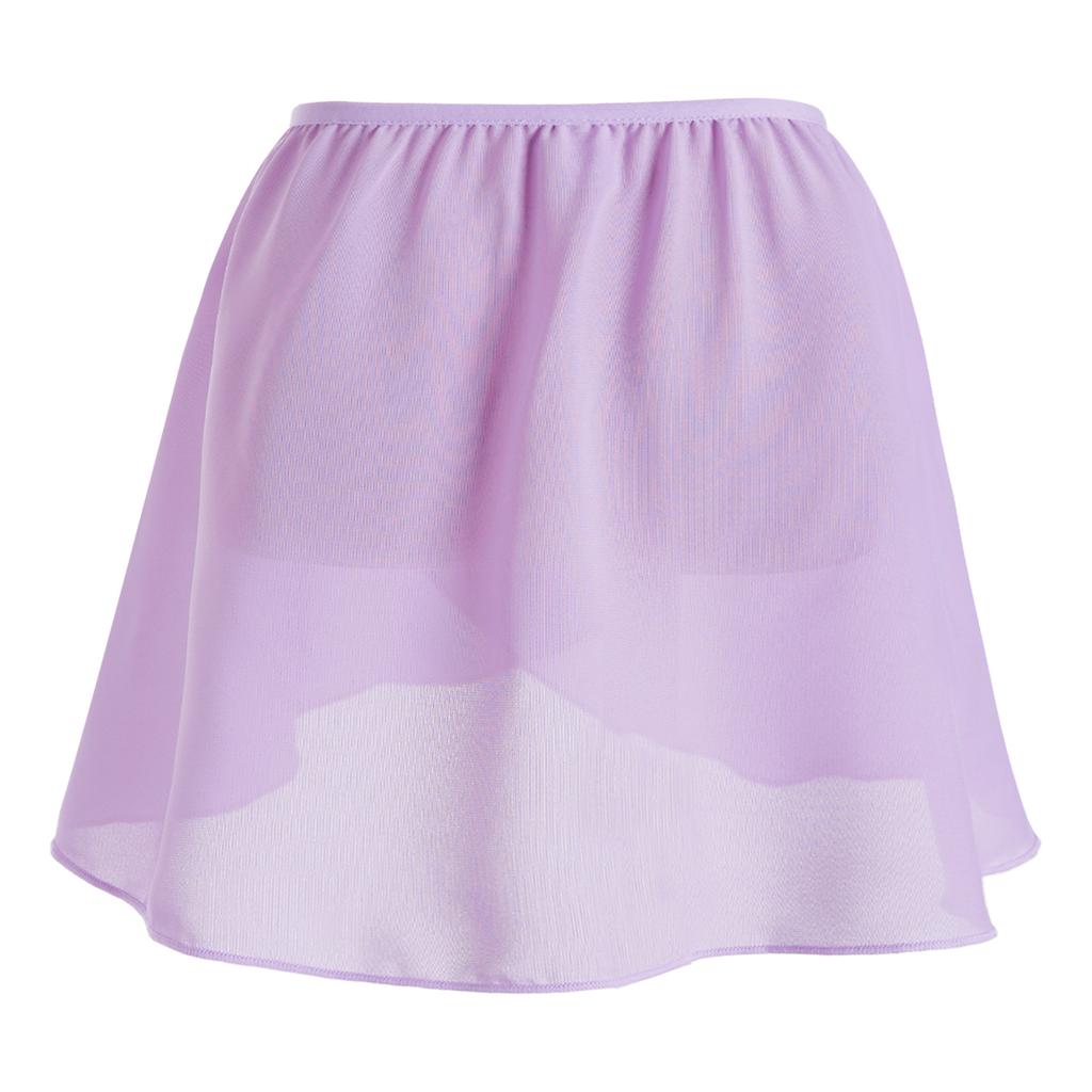 Girls Ballet Skirts Dance Chiffon Wrap Skirt Kids Dance Gymnastic Costume