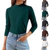 Women's Winter German Velvet Long Sleeve T-shirt Warm Bottom  Top