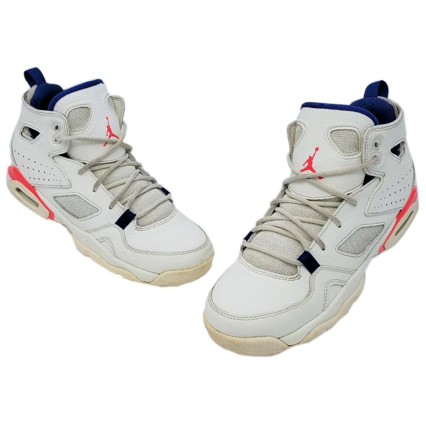 Air Jordan Flight Club 91 'Sail Pink Blue' Gs 555472-125