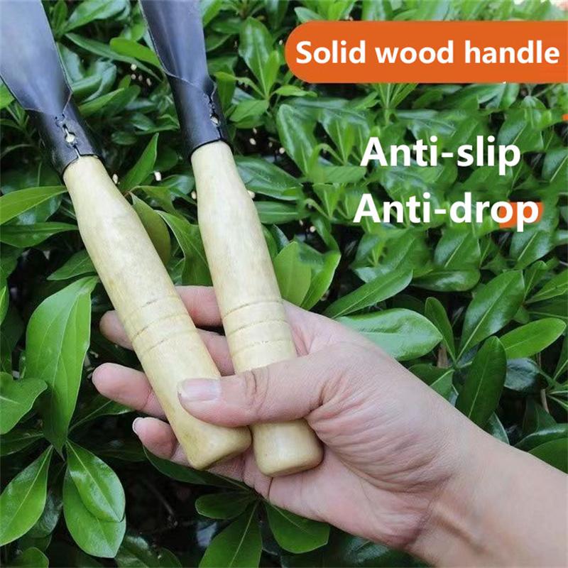 Садовые инструменты Маленькая лопатка из марганцевой стали для посадки цветов, ухода за цветами, посадки овощей, копания дикорастущих овощей, прополки, копания почвы