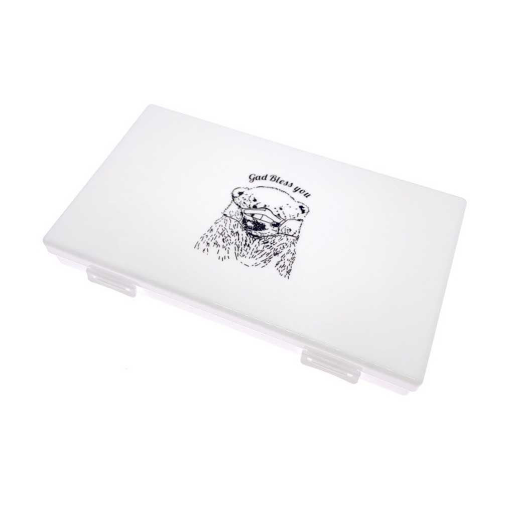 Портативный пыленепроницаемый полипропиленовый контейнер для хранения масок, держатель для масок, милый влагостойкий домашний