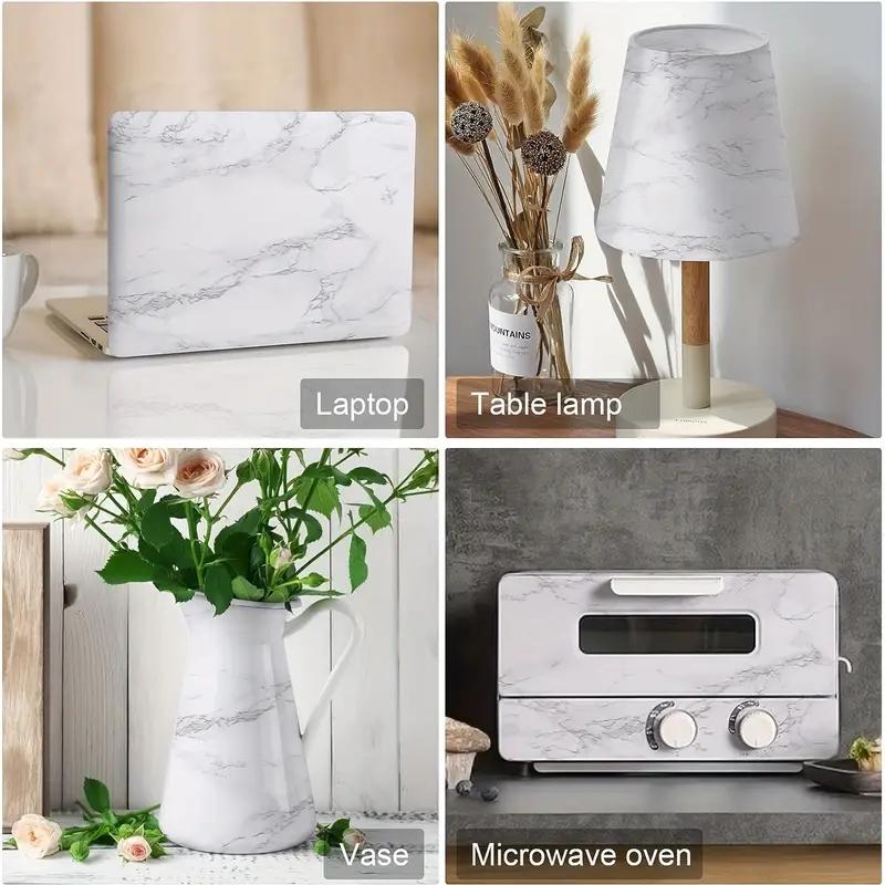 Виниловые обои с эффектом мрамора - Самоклеящиеся, Съемные, Глянцевая отделка, Текстурированный узор, Случайное совмещение, Снять и приклеить Считать