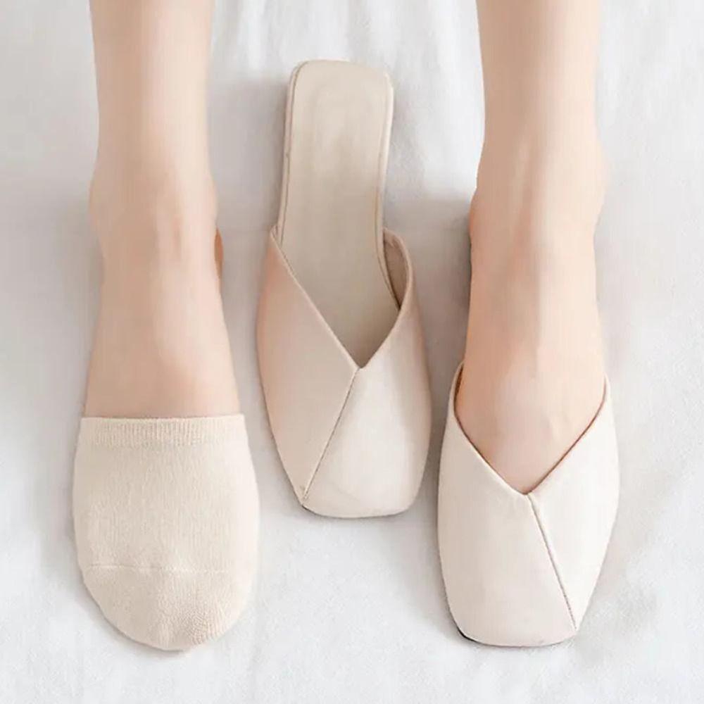 Silicone Anti-slip Invisible Half Sock Hidden Invisible Ship Sock Cute Female Socks